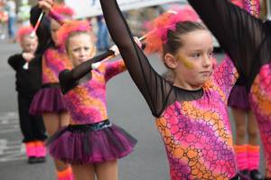 Ilminster Children’s Carnival Part 5 – September 30, 2017: The Ilminster Majorettes led the annual Ilminster Children’s Carnival in fantastic style. Photo 28