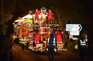 Ilminster Carnival Part 6 – October 7, 2017: A fantastic night of entertainment was provided by all those who took part in the annual Ilminster Carnival. Photo 4