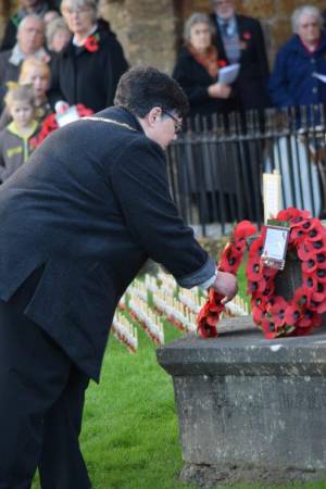 Ilminster Remembrance Sunday Part 2 – November 12, 2017: The people of Ilminster paid its respects for the annual Remembrance Day service and parade. Photo 19