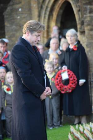 Ilminster Remembrance Sunday Part 3 – November 12, 2017: The people of Ilminster paid its respects for the annual Remembrance Day service and parade. Photo 2