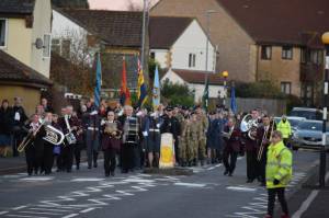 Ilminster Remembrance Sunday Part 4 – November 12, 2017: The people of Ilminster paid its respects for the annual Remembrance Day service and parade. Photo 2
