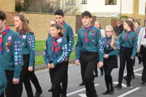 Ilminster Remembrance Sunday Part 5 – November 12, 2017: The people of Ilminster paid its respects for the annual Remembrance Day service and parade. Photo 12