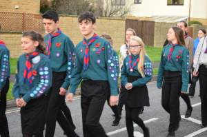 Ilminster Remembrance Sunday Part 5 – November 12, 2017: The people of Ilminster paid its respects for the annual Remembrance Day service and parade. Photo 13