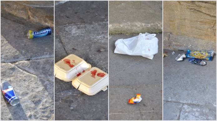 ILMINSTER NEWS: Three bins within eyesight and people still drop litter in Market House Photo 1