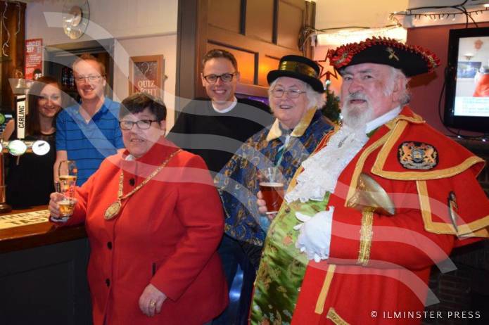 LEISURE: Beer is blessed as the Crown Inn starts a new lease of life with Matt and Sarah