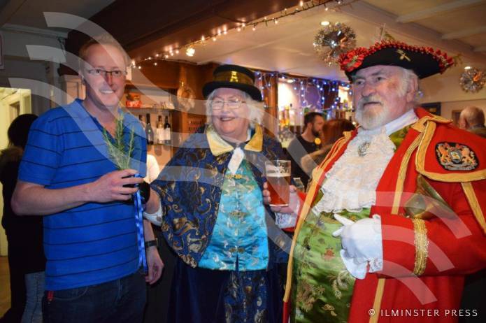 LEISURE: Beer is blessed as the Crown Inn starts a new lease of life with Matt and Sarah Photo 4