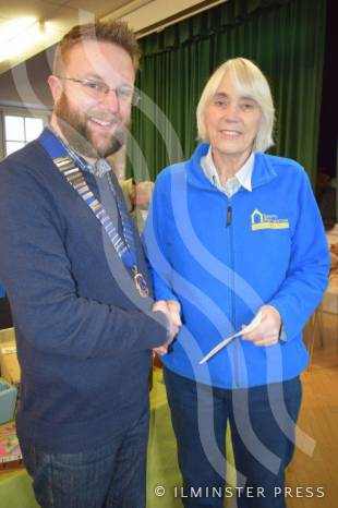 CLUBS AND SOCIETIES: Ilminster Lions give a helping hand to Community Shed project