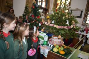 Ilminster Christmas Tree Festival – December 4, 2017: More than 50 decorated Christmas Trees are on display at the Minster Church in Ilminster for the annual charity Christmas Tree Festival from December 4-9, 2017. Photo 10