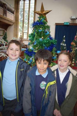 Ilminster Christmas Tree Festival – December 4, 2017: More than 50 decorated Christmas Trees are on display at the Minster Church in Ilminster for the annual charity Christmas Tree Festival from December 4-9, 2017. Photo 17