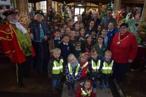 Ilminster Christmas Tree Festival – December 4, 2017: More than 50 decorated Christmas Trees are on display at the Minster Church in Ilminster for the annual charity Christmas Tree Festival from December 4-9, 2017. Photo 26