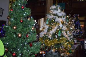 Ilminster Christmas Tree Festival – December 4, 2017: More than 50 decorated Christmas Trees are on display at the Minster Church in Ilminster for the annual charity Christmas Tree Festival from December 4-9, 2017. Photo 28