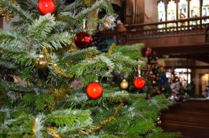 Ilminster Christmas Tree Festival – December 4, 2017: More than 50 decorated Christmas Trees are on display at the Minster Church in Ilminster for the annual charity Christmas Tree Festival from December 4-9, 2017. Photo 8