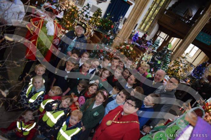 LEISURE: Christmas Tree Festival illuminations at the Minster