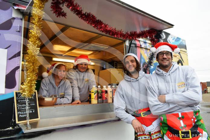 ILMINSTER NEWS: Festivities are sizzling at burger van