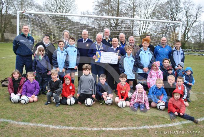 CLUBS AND SOCIETIES: Lions support Ilminster Youth FC