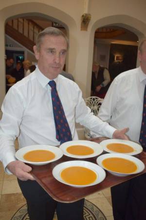 Ilminster Senior Citizens Lunch – January 6, 2018: The annual senior citizens lunch was another great success at the Shrubbery Hotel. Photo 18