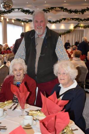 Ilminster Senior Citizens Lunch – January 6, 2018: The annual senior citizens lunch was another great success at the Shrubbery Hotel. Photo 4