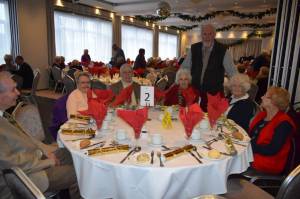 Ilminster Senior Citizens Lunch – January 6, 2018: The annual senior citizens lunch was another great success at the Shrubbery Hotel. Photo 5