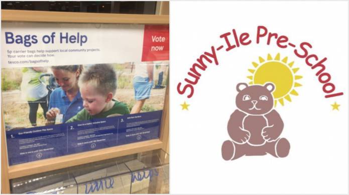 SCHOOL NEWS: Sunny-Ile Pre-School in line to receive Bags of Help cash from Tesco