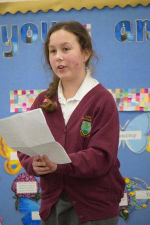 Young Voices – Feb 27, 2018: Children from Ilminster and surrounding area took part in the first-ever Young Voices competition organised by the Rotary Club of Ilminster. Photo 17