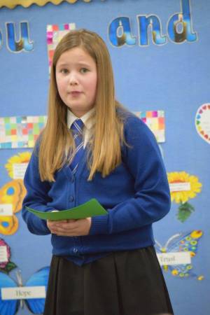 Young Voices – Feb 27, 2018: Children from Ilminster and surrounding area took part in the first-ever Young Voices competition organised by the Rotary Club of Ilminster. Photo 22