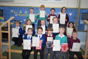 Young Voices – Feb 27, 2018: Children from Ilminster and surrounding area took part in the first-ever Young Voices competition organised by the Rotary Club of Ilminster. Photo 31