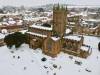 ILMINSTER NEWS: Fantastic snow scene overlooking the Minster