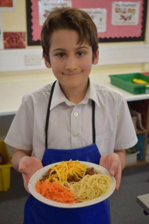 Young Chef Part 1 – March 8, 2018: Year Seven students serve up some delicious treats in the annual Ilminster Rotary Club’s Young Chef competition at Swanmead School in Ilminster. Photo 15