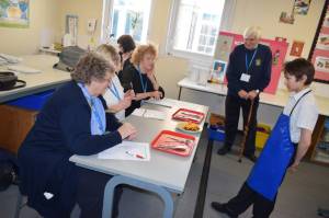 Young Chef Part 1 – March 8, 2018: Year Seven students serve up some delicious treats in the annual Ilminster Rotary Club’s Young Chef competition at Swanmead School in Ilminster. Photo 16