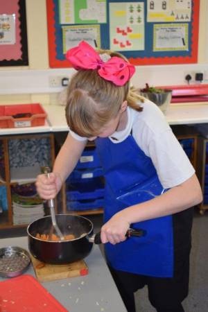 Young Chef Part 1 – March 8, 2018: Year Seven students serve up some delicious treats in the annual Ilminster Rotary Club’s Young Chef competition at Swanmead School in Ilminster. Photo 23