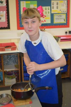 Young Chef Part 1 – March 8, 2018: Year Seven students serve up some delicious treats in the annual Ilminster Rotary Club’s Young Chef competition at Swanmead School in Ilminster. Photo 24