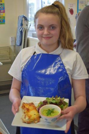 Young Chef Part 1 – March 8, 2018: Year Seven students serve up some delicious treats in the annual Ilminster Rotary Club’s Young Chef competition at Swanmead School in Ilminster. Photo 27