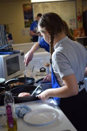Young Chef Part 1 – March 8, 2018: Year Seven students serve up some delicious treats in the annual Ilminster Rotary Club’s Young Chef competition at Swanmead School in Ilminster. Photo 5