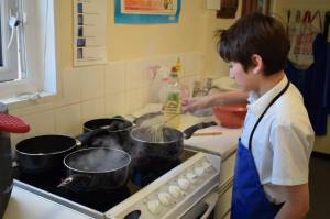 Young Chef Part 1 – March 8, 2018: Year Seven students serve up some delicious treats in the annual Ilminster Rotary Club’s Young Chef competition at Swanmead School in Ilminster. Photo 8