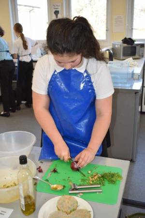 Young Chef Part 1 – March 8, 2018: Year Seven students serve up some delicious treats in the annual Ilminster Rotary Club’s Young Chef competition at Swanmead School in Ilminster. Photo 9