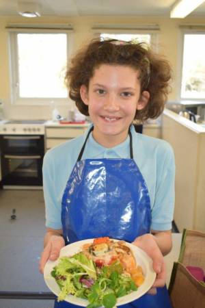 Young Chef Part 2 – March 8, 2018: Year Seven students serve up some delicious treats in the annual Ilminster Rotary Club’s Young Chef competition at Swanmead School in Ilminster. Photo 19