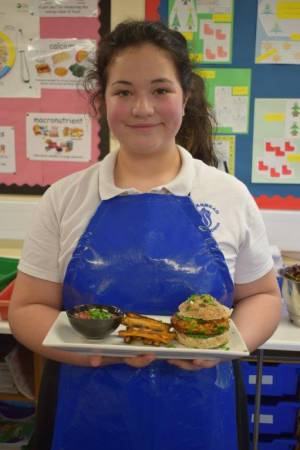Young Chef Part 2 – March 8, 2018: Year Seven students serve up some delicious treats in the annual Ilminster Rotary Club’s Young Chef competition at Swanmead School in Ilminster. Photo 4