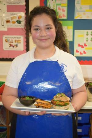 Young Chef Part 2 – March 8, 2018: Year Seven students serve up some delicious treats in the annual Ilminster Rotary Club’s Young Chef competition at Swanmead School in Ilminster. Photo 5