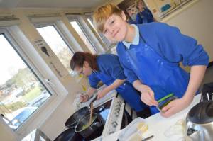 Young Chef Part 3 – March 8, 2018: Year Eight students serve up some delicious treats in the annual Ilminster Rotary Club’s Young Chef competition at Swanmead School in Ilminster. Photo 10