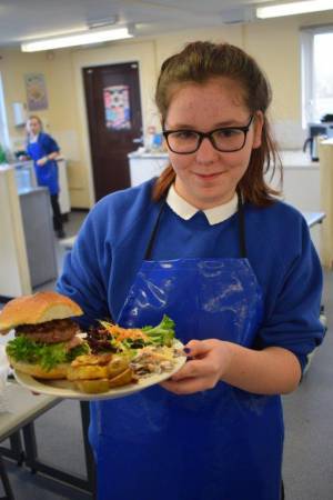 Young Chef Part 3 – March 8, 2018: Year Eight students serve up some delicious treats in the annual Ilminster Rotary Club’s Young Chef competition at Swanmead School in Ilminster. Photo 18