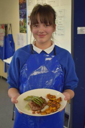 Young Chef Part 3 – March 8, 2018: Year Eight students serve up some delicious treats in the annual Ilminster Rotary Club’s Young Chef competition at Swanmead School in Ilminster. Photo 20