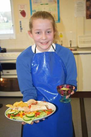 Young Chef Part 3 – March 8, 2018: Year Eight students serve up some delicious treats in the annual Ilminster Rotary Club’s Young Chef competition at Swanmead School in Ilminster. Photo 22