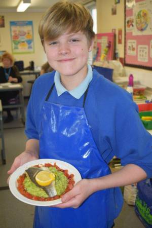 Young Chef Part 3 – March 8, 2018: Year Eight students serve up some delicious treats in the annual Ilminster Rotary Club’s Young Chef competition at Swanmead School in Ilminster. Photo 25
