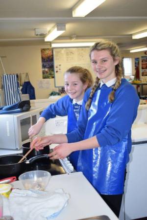 Young Chef Part 3 – March 8, 2018: Year Eight students serve up some delicious treats in the annual Ilminster Rotary Club’s Young Chef competition at Swanmead School in Ilminster. Photo 4