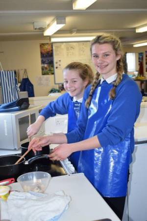Young Chef Part 3 – March 8, 2018: Year Eight students serve up some delicious treats in the annual Ilminster Rotary Club’s Young Chef competition at Swanmead School in Ilminster. Photo 5