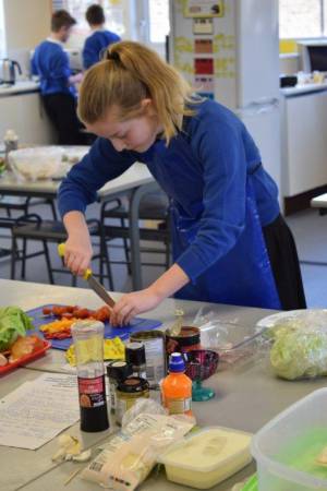Young Chef Part 3 – March 8, 2018: Year Eight students serve up some delicious treats in the annual Ilminster Rotary Club’s Young Chef competition at Swanmead School in Ilminster. Photo 9