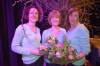 Springing into Easter – March 27, 2018: The team from Cottage Flowers entertain a packed audience at the Warehouse Theatre in Ilminster with a flower arranging demonstration. Photo 1