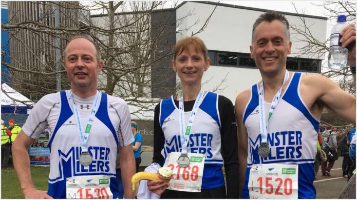 RUNNING: Minster Milers fly the flag for Ilminster