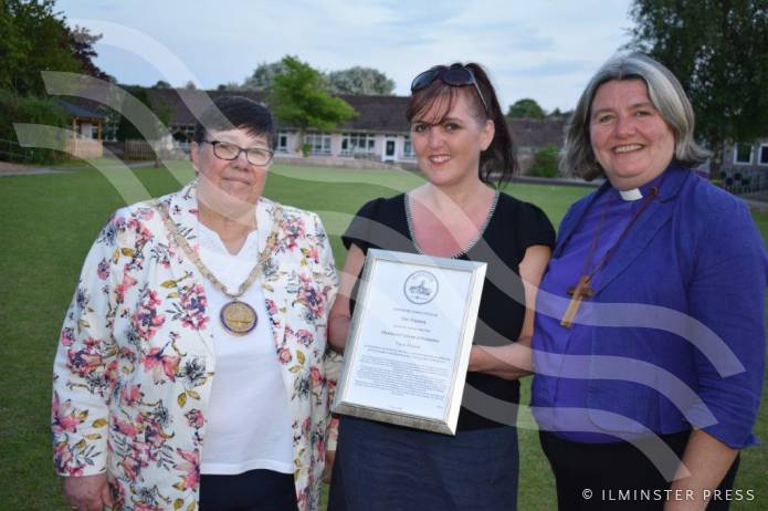 ILMINSTER NEWS: Lucy Driver wins the Ilminster Citizen’s Award