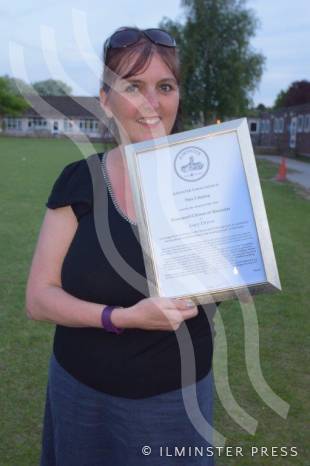 ILMINSTER NEWS: Lucy Driver wins the Ilminster Citizen’s Award